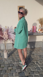 THE PERFECT JEANS 2 longsleeve dress bright green
