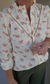 LORETTA tetra flower shirt
