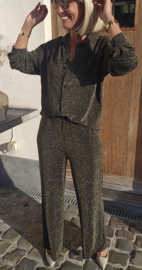 GLITTER shirt gold