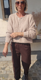 LIESJE cardigan taupe