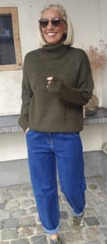 CHARI turleneck knit khaki