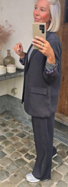 MARLY 2 suit blazer dark grey