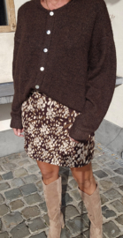 LIESJE cardigan chocolat