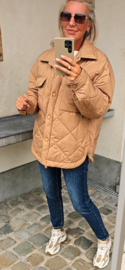 ANDA jacket camel