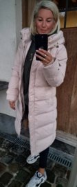 TRIX maxi winter puffer coat beige