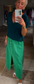 LIVORNO tetra skirt green