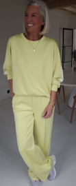 SUE jogger set yellow