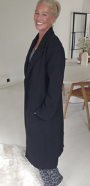 CARA maxi coat black