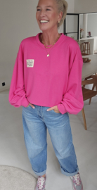PERFECT sweatshirt fuschia