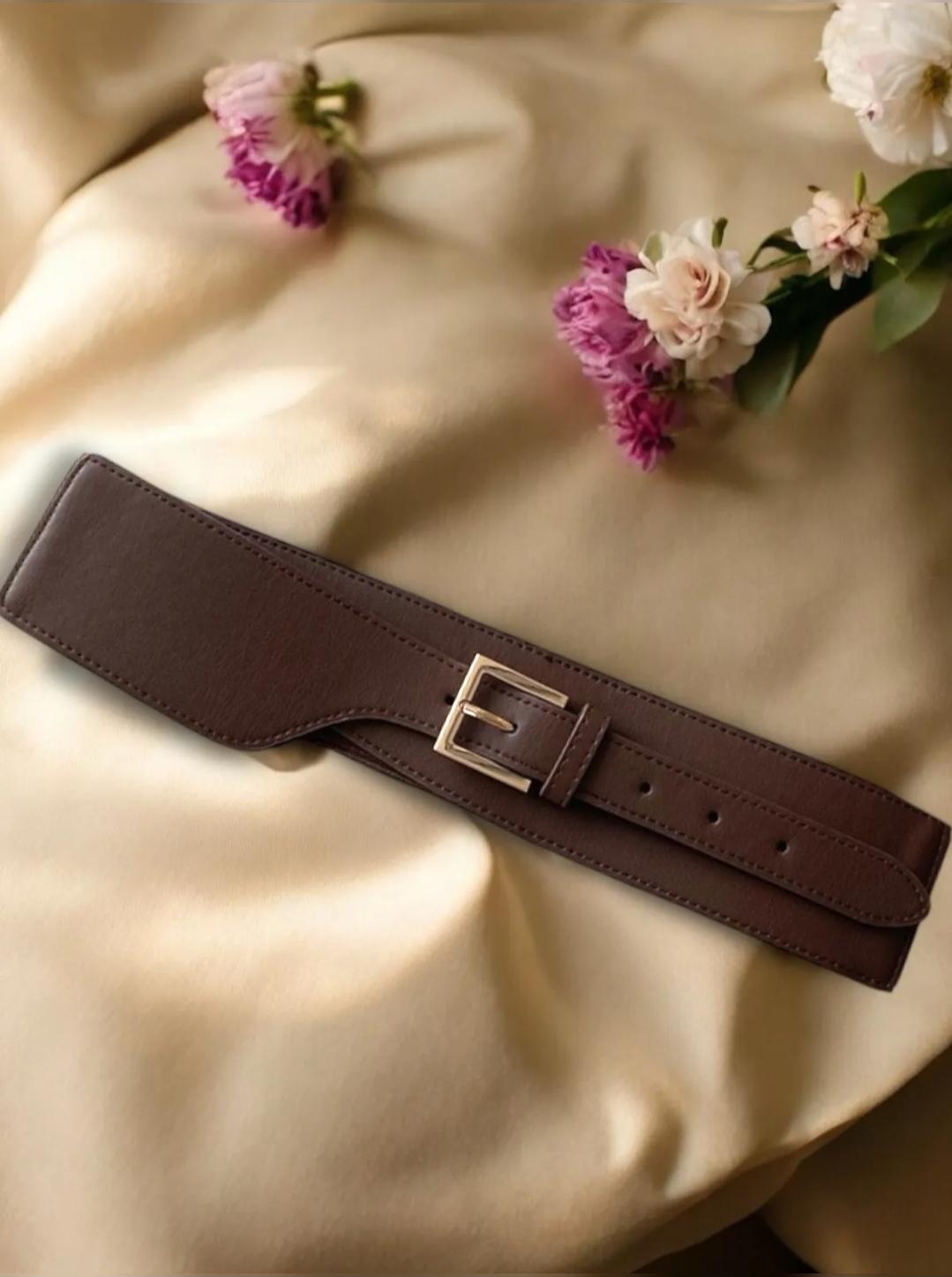CAIA waist belt brown