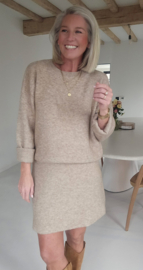 BONITA knit set soft camel