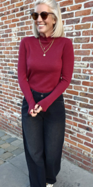 SOFTIE softest longsleeve burgundy