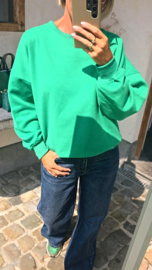 PAIN AU CHOCOLAT sweatshirt green