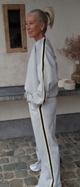 TILLY wide leg pants grey