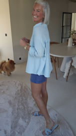 LE SOLEIL tetra shirt blue