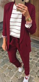 BUYorCRY suit bordeaux