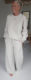 ALBA jogger set soft mêlee beige