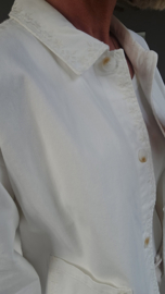 MYRTHE cotton jacket white