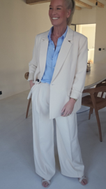 BILLIE-JEAN suit pants soft beige