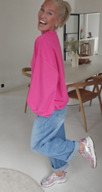 PERFECT sweatshirt fuschia