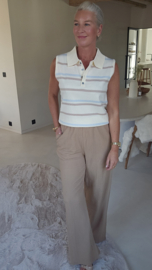 MAXIE loose pants taupe