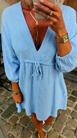 GUUS tetra dress pastel blue