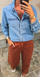 USHI jeans shirt blue