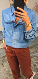 USHI jeans shirt blue