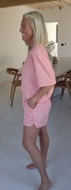 DANA terry shorts peach
