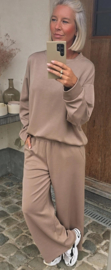 MAYBRITT jogger set taupe