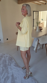 FAY short-sleeved blazer yellow