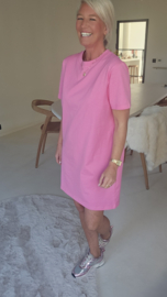 BREE cotton dress pink