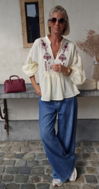 KYRA cotton blouse