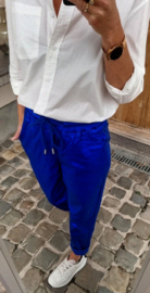 ROMEE drawstring pants Electric blue