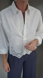 JASMIJN cotton linen shirt