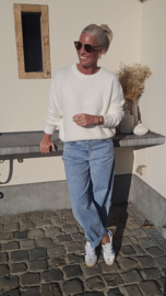 BEZIERS soft knit off-white