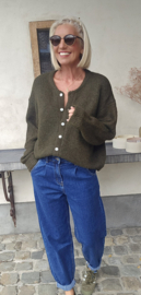 LIESJE cardigan khaki