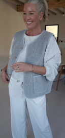 SOLIE sponge sweatshirt soft grey