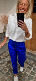 ROMEE drawstring pants Electric blue