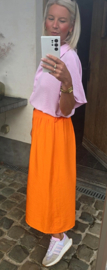 MIA short-sleeved shirt soft pink