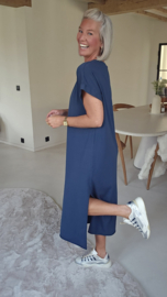 MELTE maxi T-shirt dress navy