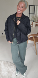 NATALIA wide leg jeans khaki