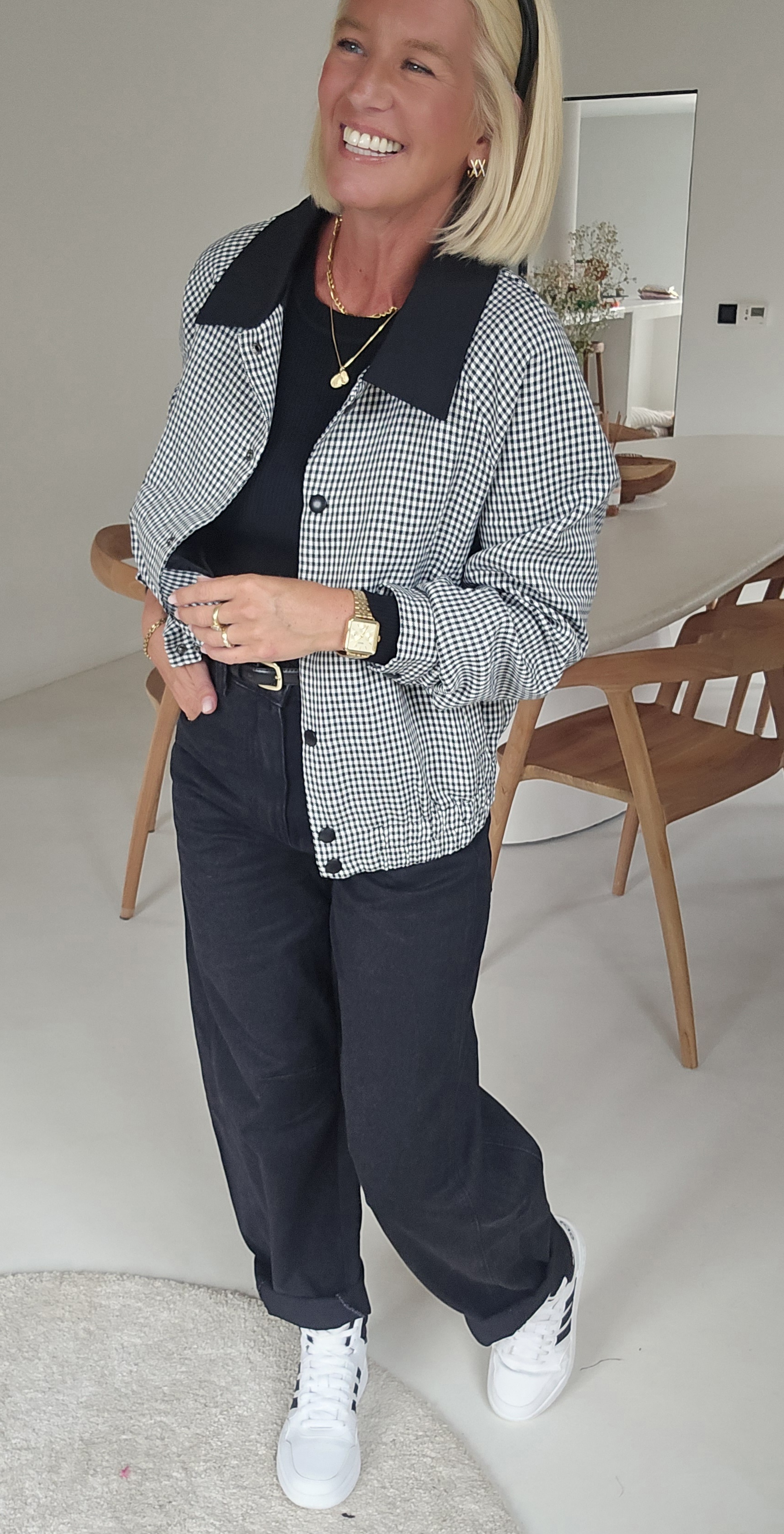 CAITH vichy jacket