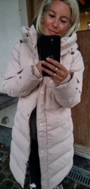 TRIX maxi winter puffer coat beige