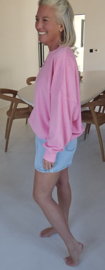 YOU CAN terry sweatshirt pink