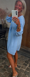 GUUS tetra dress pastel blue
