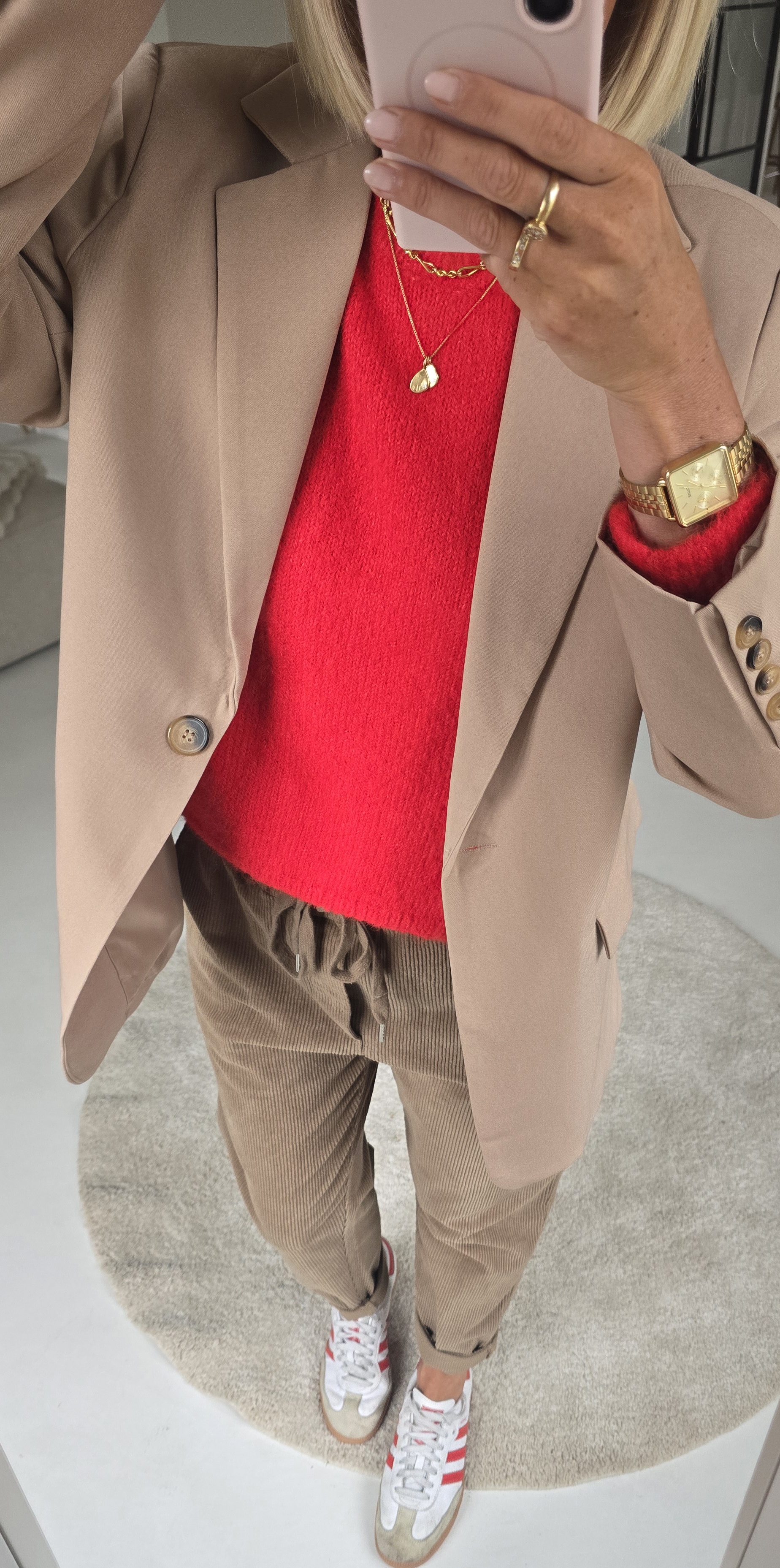 MARIN suit blazer beige