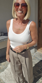 SELDA top white