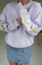 VALENTINE sweatshirt lilac