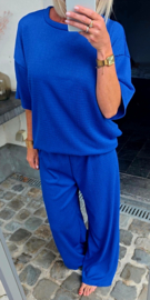 BUYorCRY comfy set kobalt blue